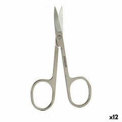 Nail Scissors Berilo 1703241 Silver Steel (12 Units) -  Beauty, Manicure and pedicure -  Berilo.