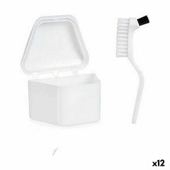 Denture Set Berilo 37589 37589 White polypropylene (12 Units) -  Health and personal care, Oral care -  Berilo.