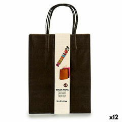 Set of Bags Pincello 1703690 Black 11 x 36 x 21 cm Paper (12 Units) -  Office and stationery, Envelopes and postal supplies -  Pincello.