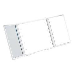 Pocket Mirror Berilo YXL2150-CC01 YXL2150-CC01 White ABS 1,5 x 9,5 x 11,5 cm LED Light (12 Units) -  Beauty, Utensils and accessories -  Berilo.