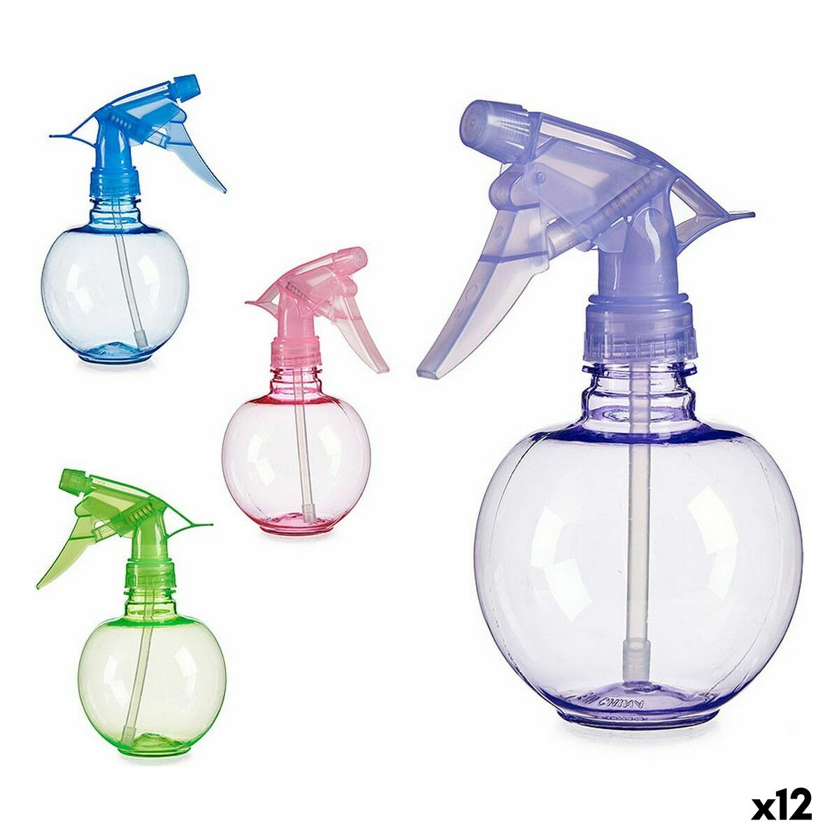 Sprayer Berilo CH12482G CH12482G Blue Green Purple Pink Plastic 350 ml (12 Units) -  Beauty, Hair care -  Berilo.