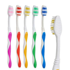 Toothbrush Berilo AR1410005 AR1410005 Yellow Blue Red Green Pink (12 Units) -  Health and personal care, Oral care -  Berilo.