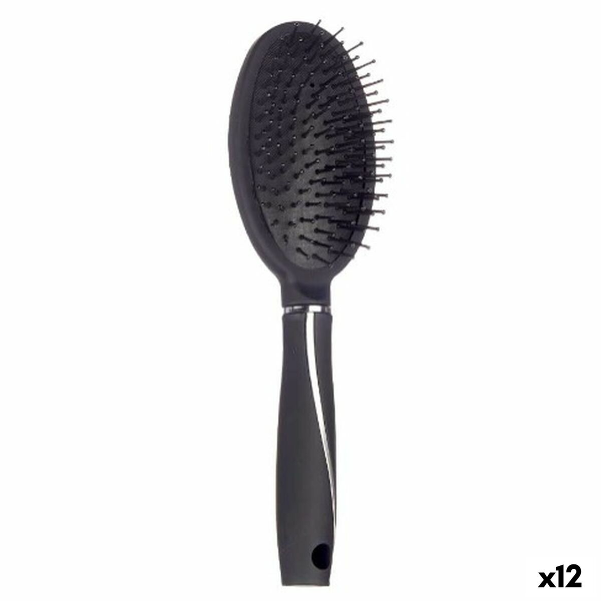 Brush Berilo 351 351 Black Silicone Plastic (12 Units) -  Beauty, Hair care -  Berilo.