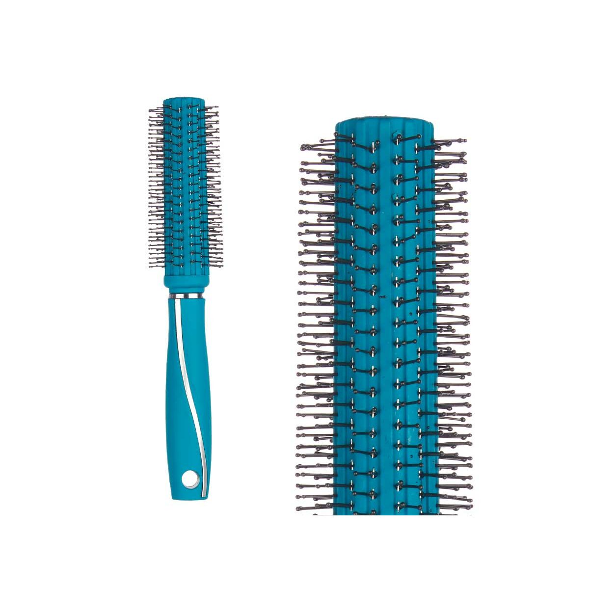 Round Brush Berilo 353 353 Green Silicone Plastic (12 Units) -  Beauty, Hair care -  Berilo.