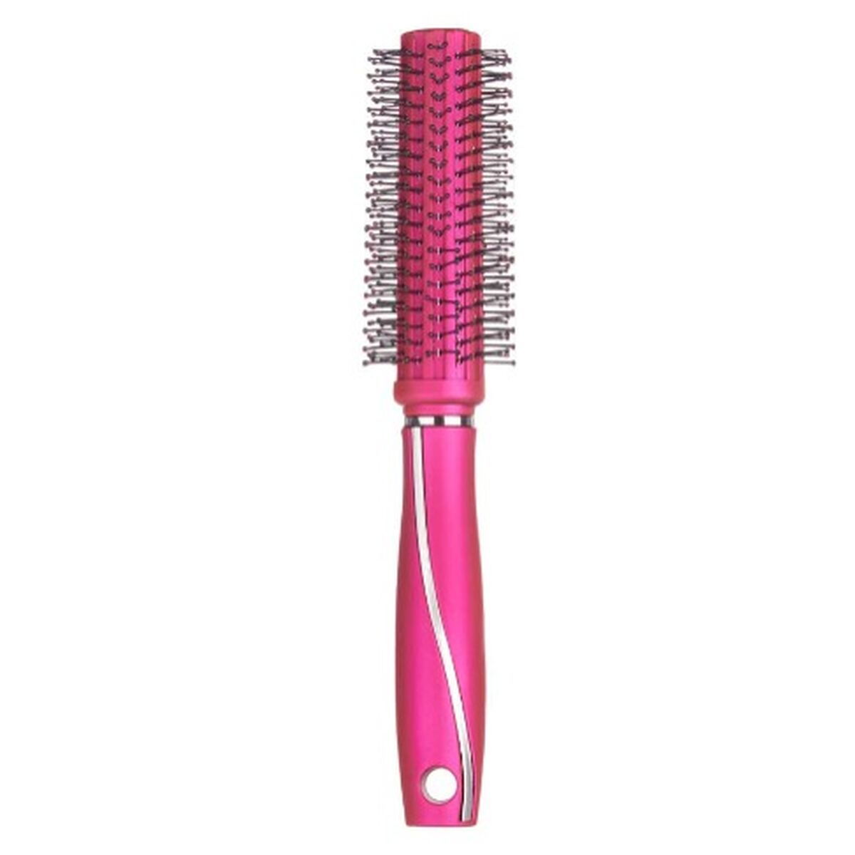Round Brush Berilo 354 354 Fuchsia Silicone Plastic (12 Units) -  Beauty, Hair care -  Berilo.