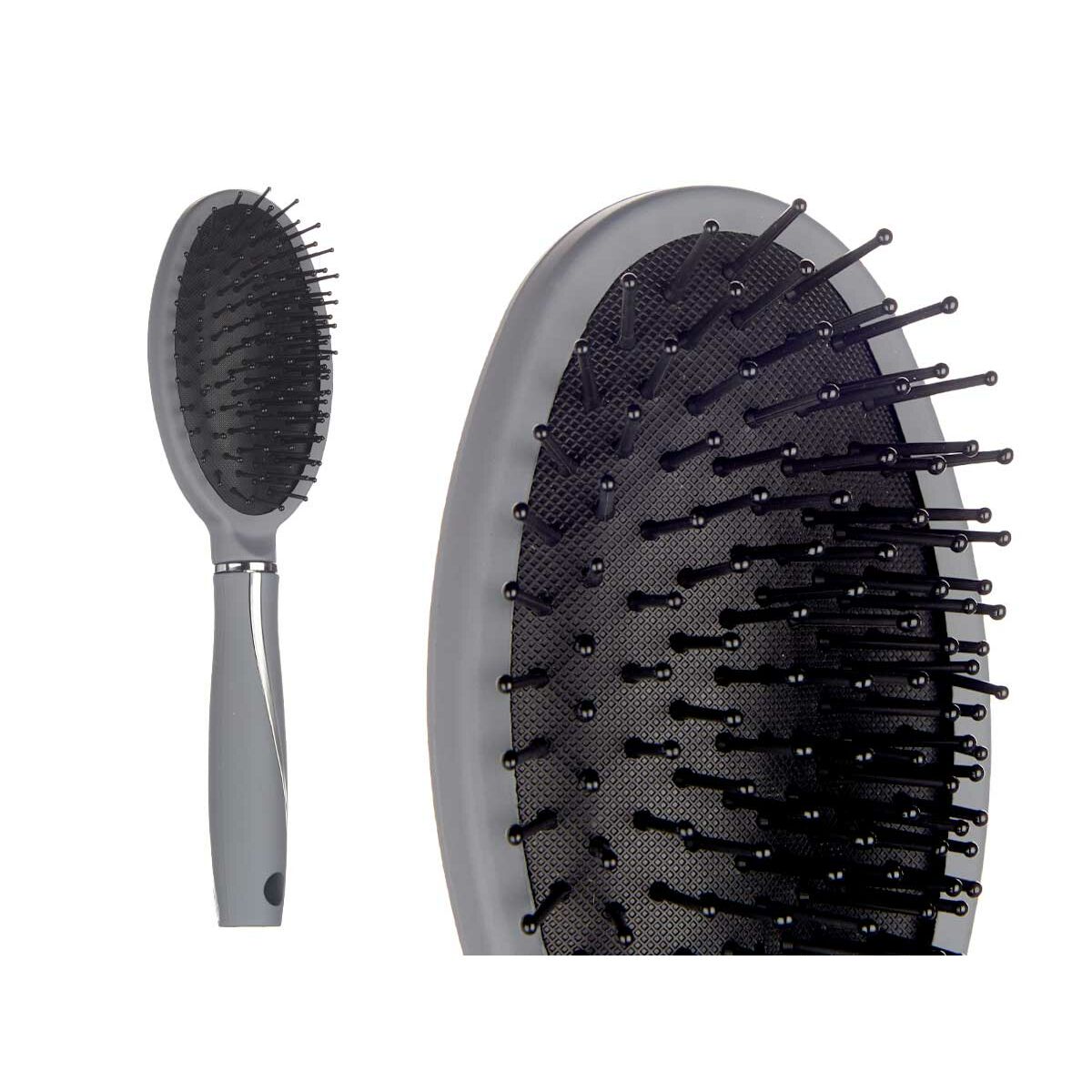 Brush Berilo 348 348 Grey Silicone Plastic (12 Units) -  Beauty, Hair care -  Berilo.