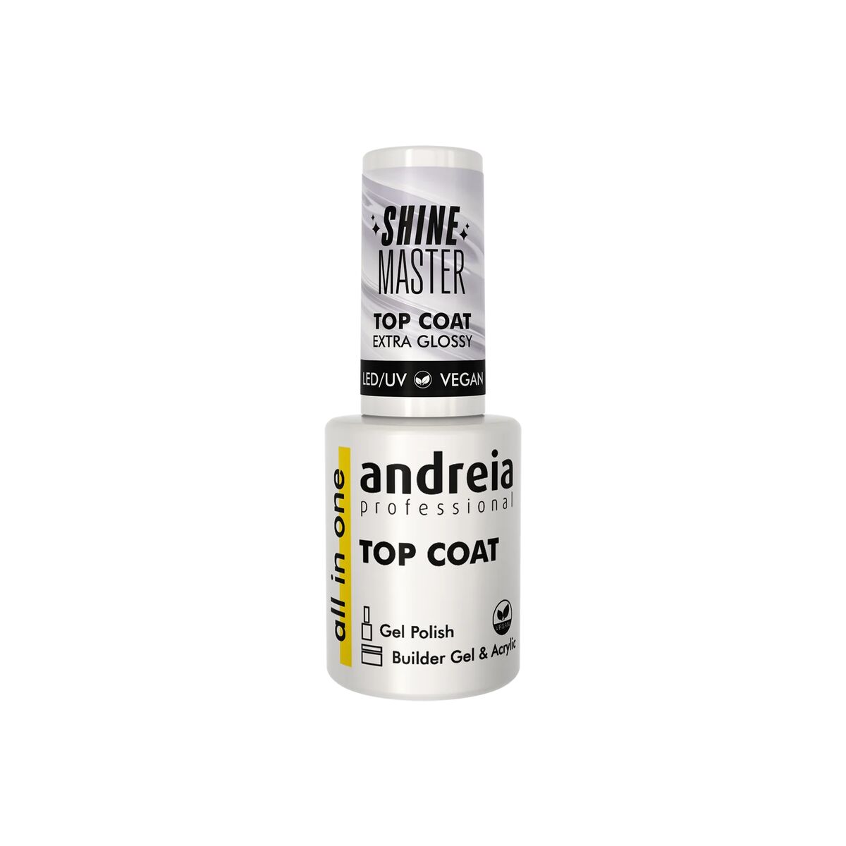 Nail Polish Fixer Andreia Shine Master Top Coat 10,5 ml -  Beauty, Manicure and pedicure -  Andreia.