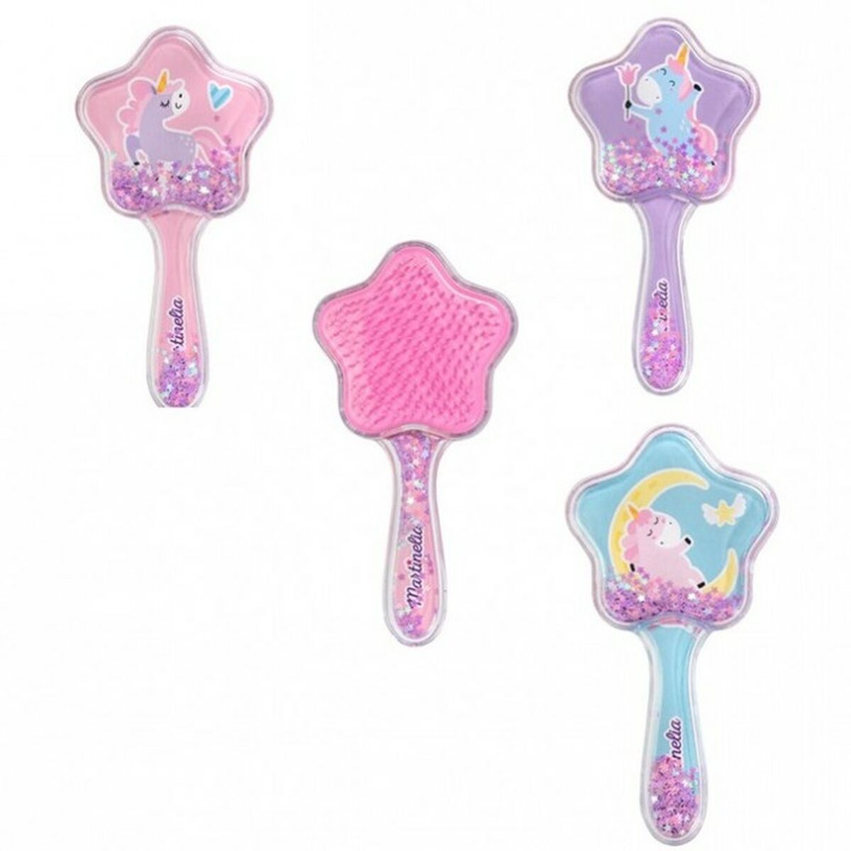 Detangling Hairbrush Martinelia Unicorn -  Baby, Hygiene and care -  Martinelia.