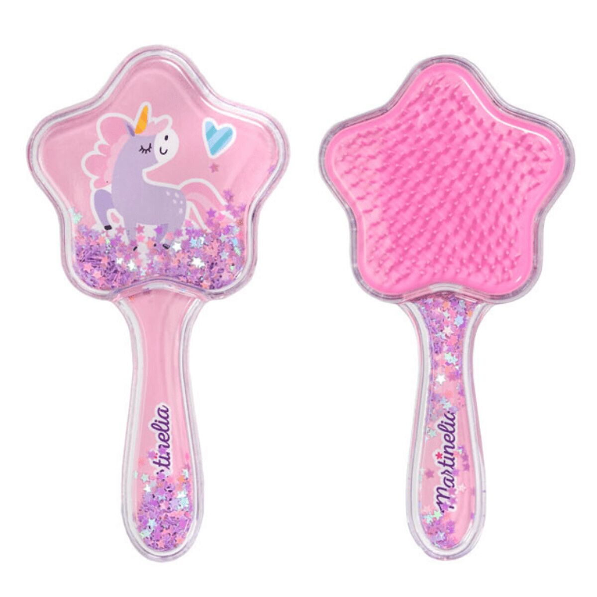 Detangling Hairbrush Martinelia Unicorn -  Baby, Hygiene and care -  Martinelia.