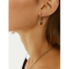 Ladies' Earrings Calvin Klein 35000348 Sterling silver 925 Golden -  Jewellery, Women -  Calvin Klein.