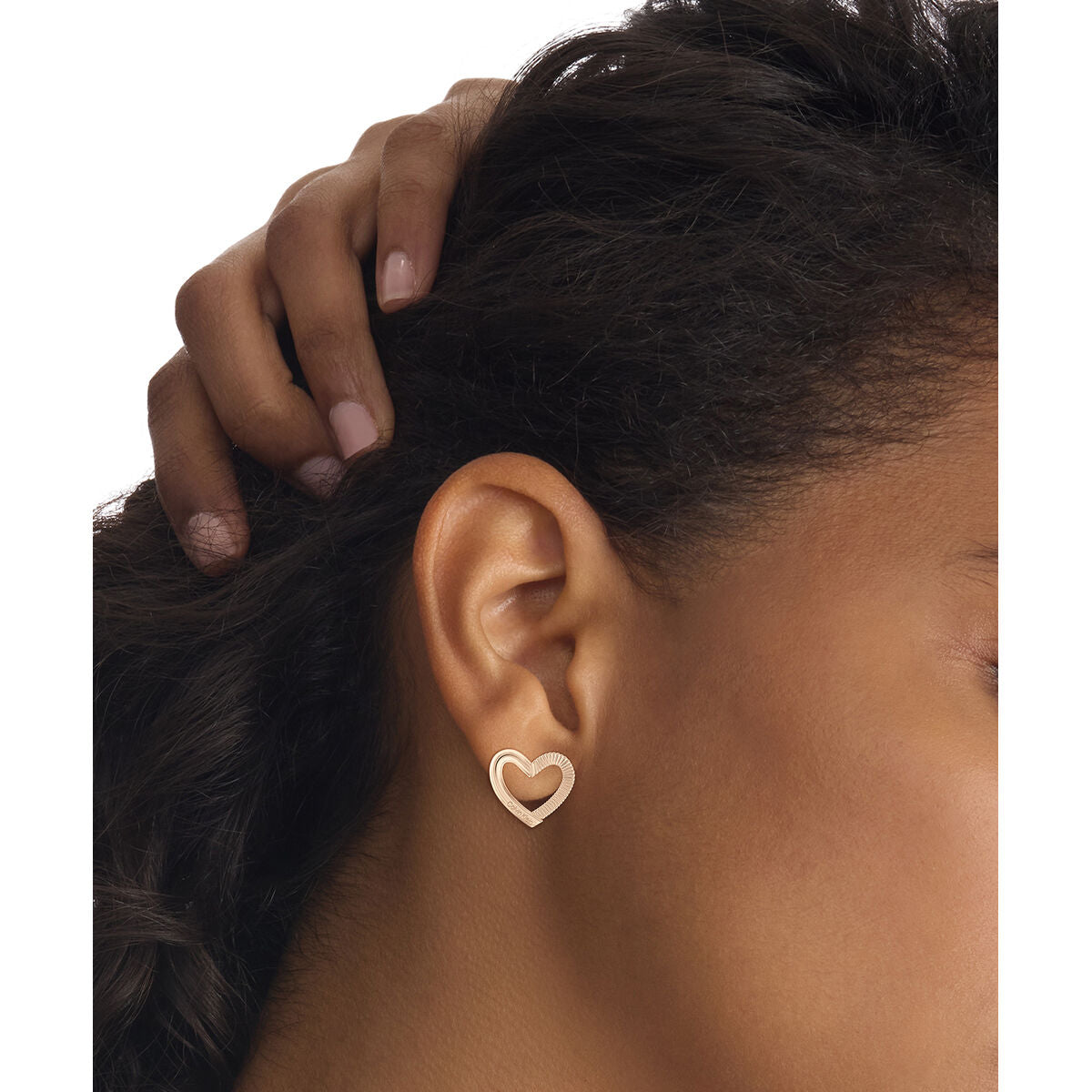 Ladies' Earrings Calvin Klein 35000392 Sterling silver 925 Golden -  Jewellery, Women -  Calvin Klein.
