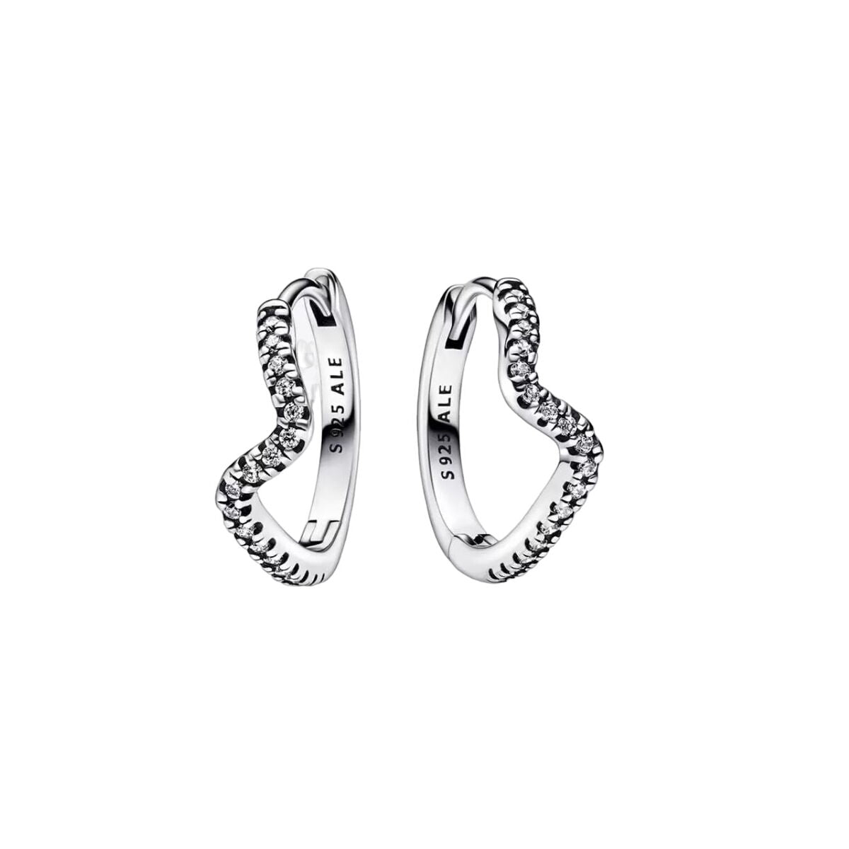 Ladies' Earrings Pandora 292545C01 Stainless steel Sterling silver 925 -  Jewellery, Women -  Pandora.