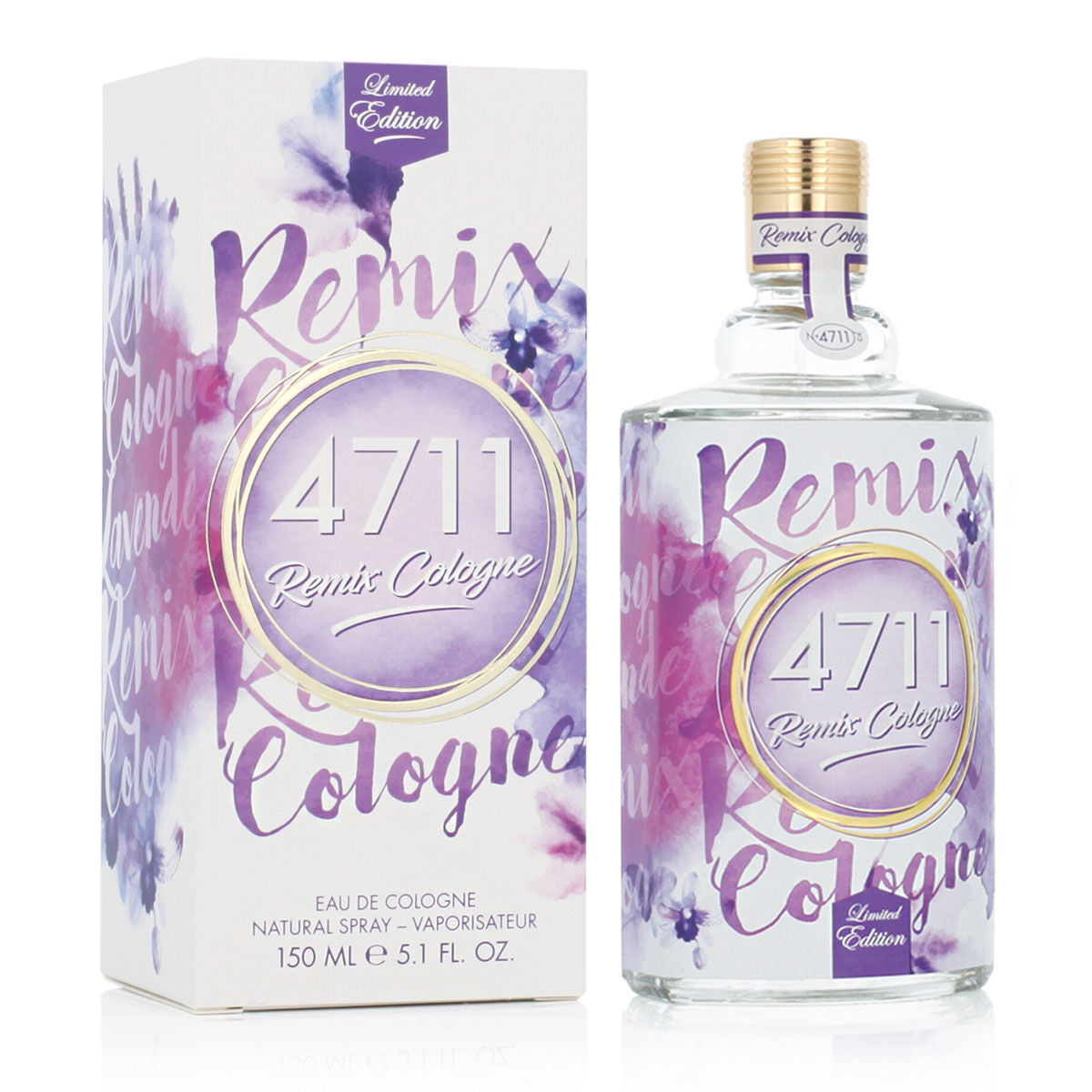 Unisex Perfume 4711 EDC Remix Lavender Edition 150 ml -  Beauty, Perfumes and fragrances -  4711.