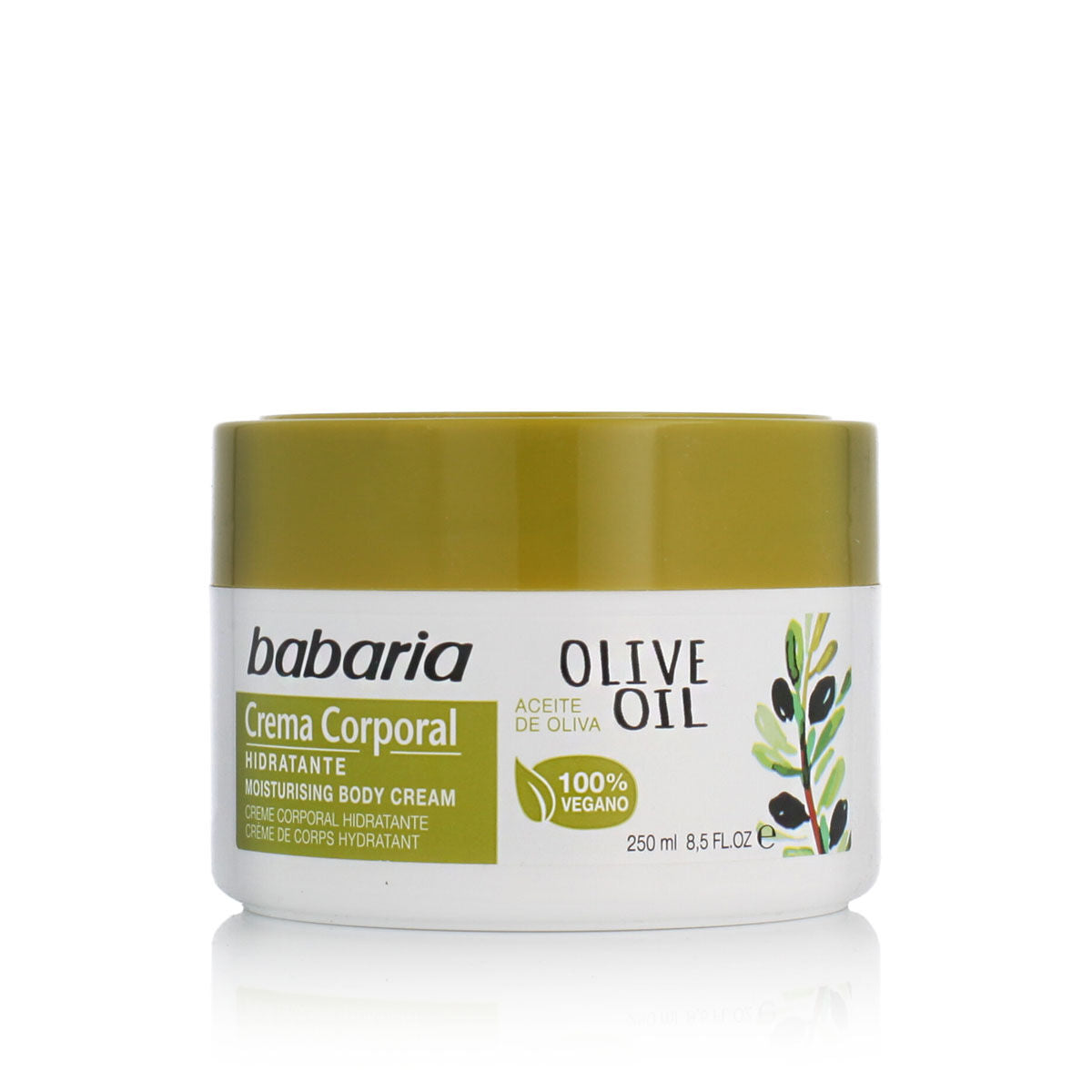 Moisturising Body Cream Babaria Olive Oil 250 ml -  Beauty, Skin care -  Babaria.