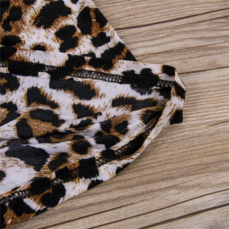 Sassy Leopard Print High Waist Bodycon Mini Skirt for Women -   -  Unbranded.