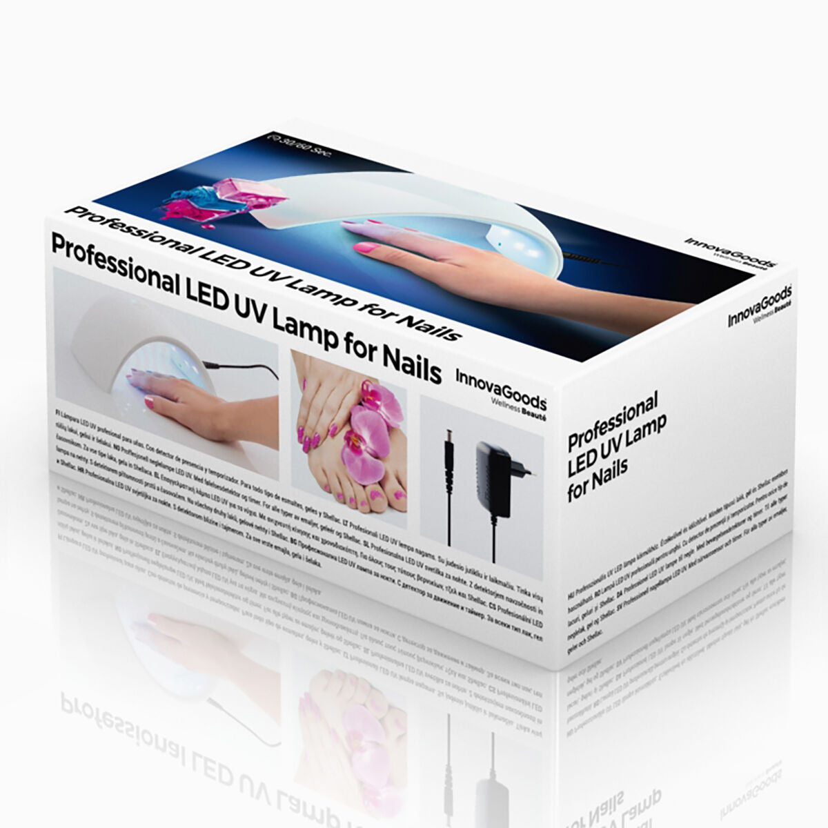 Professional LED UV Lamp for Nails InnovaGoods -  Beauty, Manicure and pedicure -  InnovaGoods.