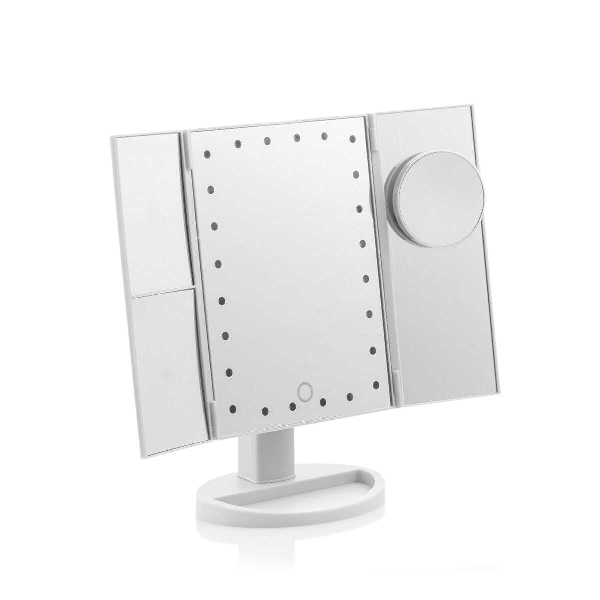 Magnifying Mirror with LED 4-in-1 Ledflect InnovaGoods -  Beauty, Utensils and accessories -  InnovaGoods.