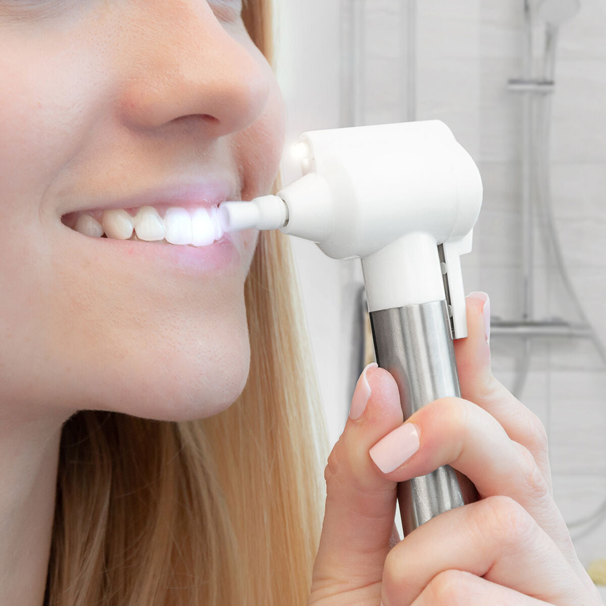 Tooth Polisher and Whitener Pearlsher InnovaGoods -  Health and personal care, Oral care -  InnovaGoods.