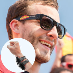 Roll-up sunglasses Sunfold Spain Black -  Sports and outdoors, Products for fans -  Sunfold.