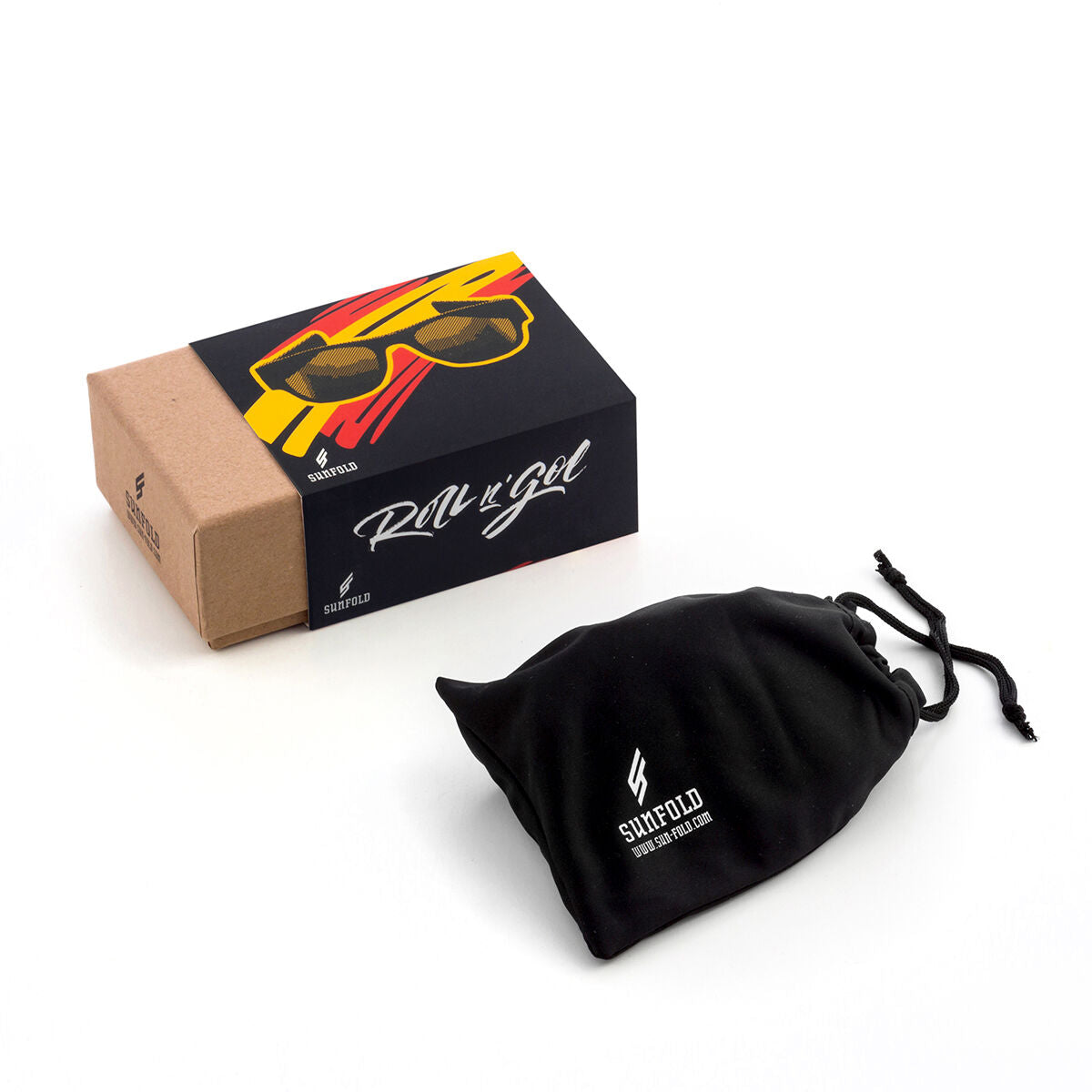 Roll-up sunglasses Sunfold Spain Black -  Sports and outdoors, Products for fans -  Sunfold.