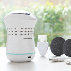 Rechargeable Pedicure File with Integrated Vacuum Sofeem InnovaGoods -  Beauty, Manicure and pedicure -  InnovaGoods.