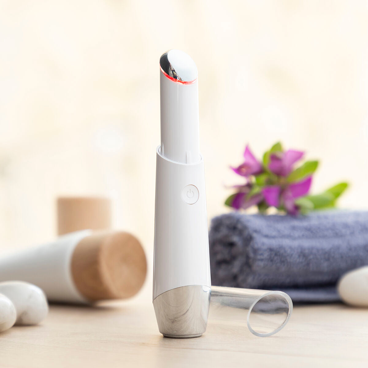 Anti-ageing Eye Massager with Phototherapy, Thermotherapy and Vibration Therey InnovaGoods -  Beauty, Skin care -  InnovaGoods.