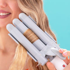Triple Ceramic Styling Curling Iron Triler InnovaGoods -  Beauty, Hair care -  InnovaGoods.