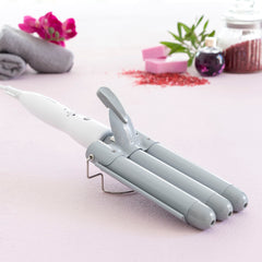 Triple Ceramic Styling Curling Iron Triler InnovaGoods -  Beauty, Hair care -  InnovaGoods.