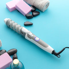 Ceramic Spiral Curling Iron Spihair InnovaGoods -  Beauty, Hair care -  InnovaGoods.