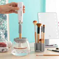 Automatic Make-up Brush Cleaner and Dryer Maklin InnovaGoods -  Beauty, Utensils and accessories -  InnovaGoods.