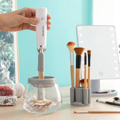 Automatic Make-up Brush Cleaner and Dryer Maklin InnovaGoods -  Beauty, Utensils and accessories -  InnovaGoods.