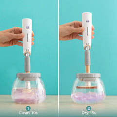 Automatic Make-up Brush Cleaner and Dryer Maklin InnovaGoods -  Beauty, Utensils and accessories -  InnovaGoods.