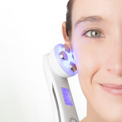 Facial Massager with Radiofrequency, Phototherapy and Electrostimulation Wace InnovaGoods -  Beauty, Skin care -  InnovaGoods.