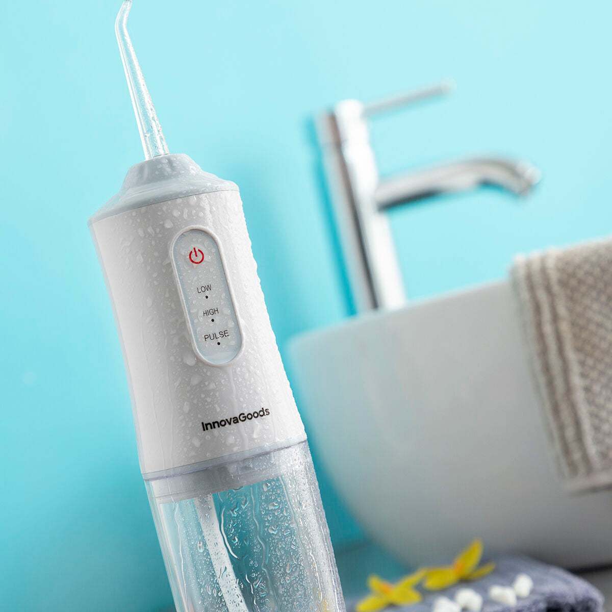Portable Rechargeable Oral Irrigator Denter InnovaGoods -  Health and personal care, Oral care -  InnovaGoods.