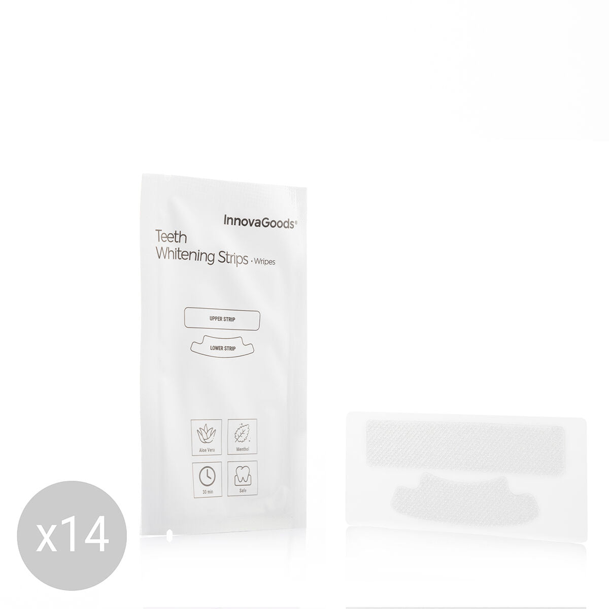 Teeth Whitening Strips Wripes InnovaGoods -  Health and personal care, Oral care -  InnovaGoods.