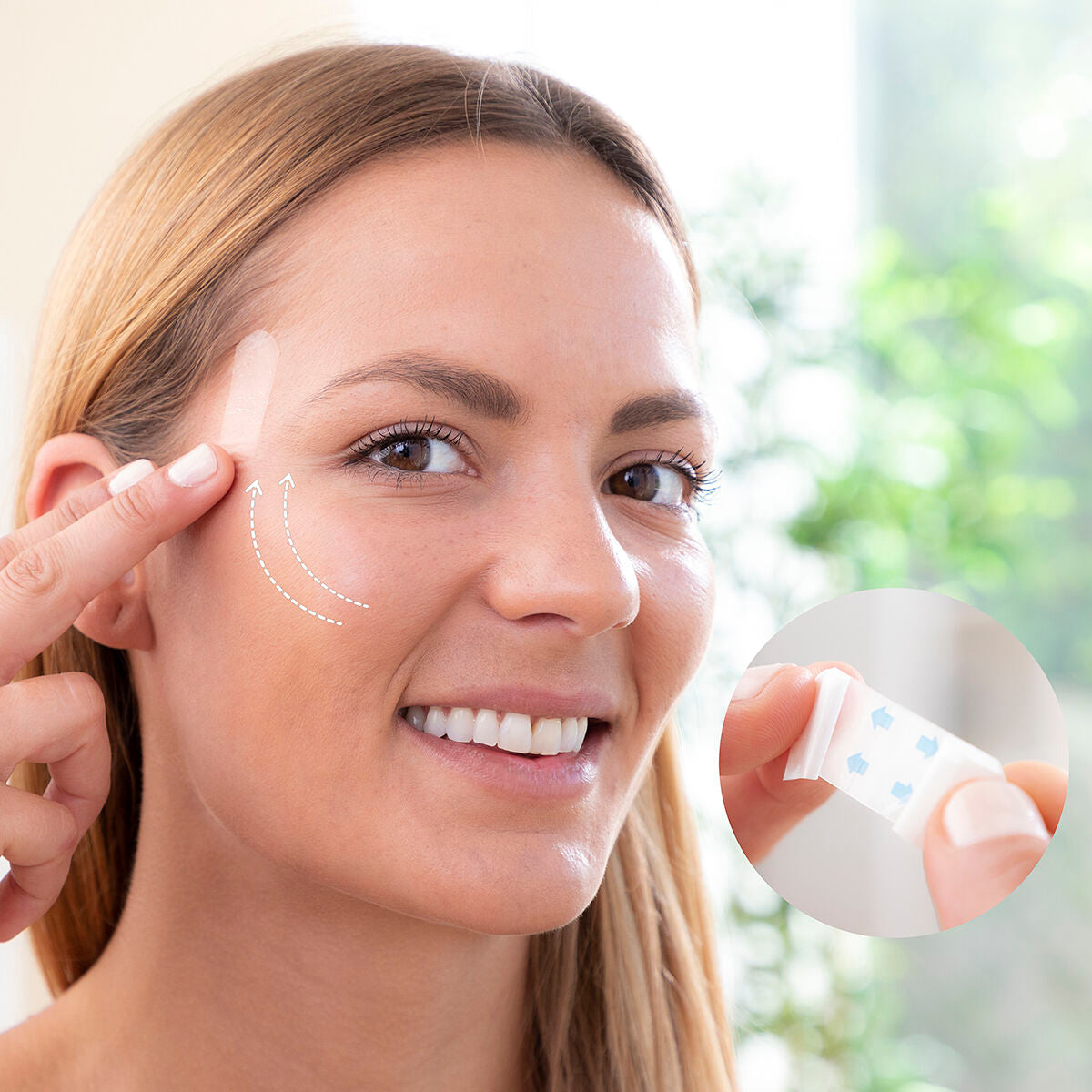 Invisible Adhesive Face Lifting Patches Liftrik InnovaGoods 40 Units -  Beauty, Skin care -  InnovaGoods.