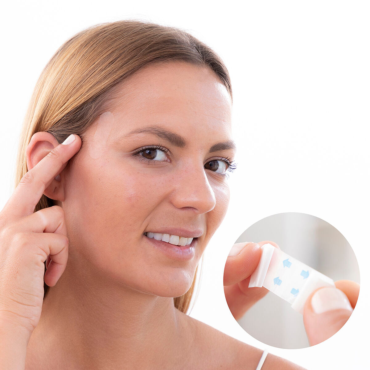 Invisible Adhesive Face Lifting Patches Liftrik InnovaGoods 40 Units -  Beauty, Skin care -  InnovaGoods.