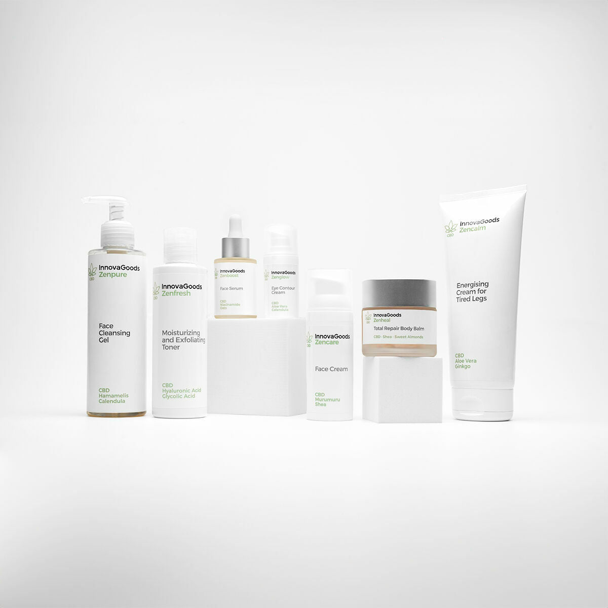 Facial Cleansing Gel CBD Zenpure InnovaGoods 200 ml -  Beauty, Skin care -  InnovaGoods.