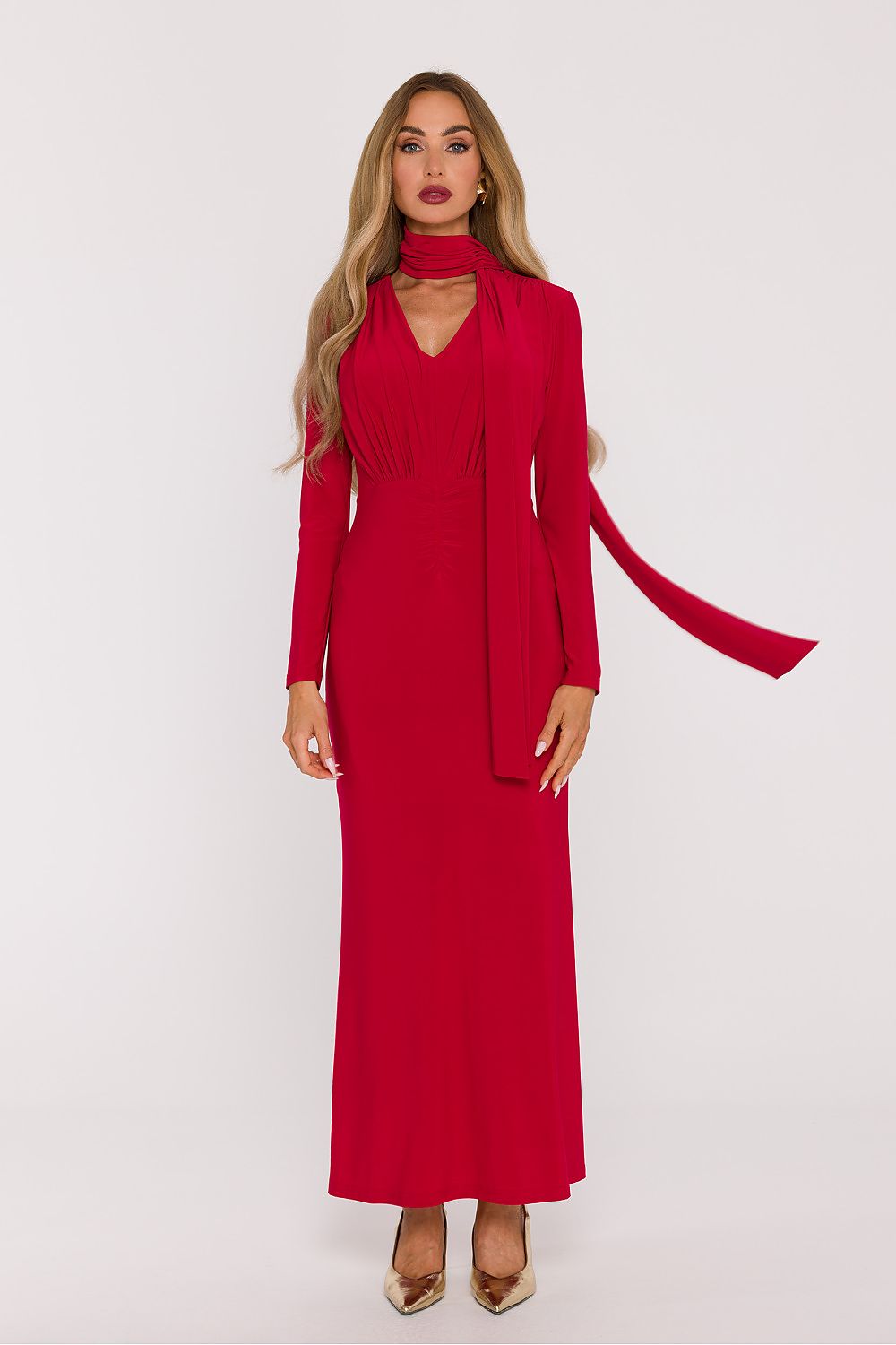  Long dress model 219987 Moe 
