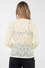  Lace blouse model 223840 Rue Paris 