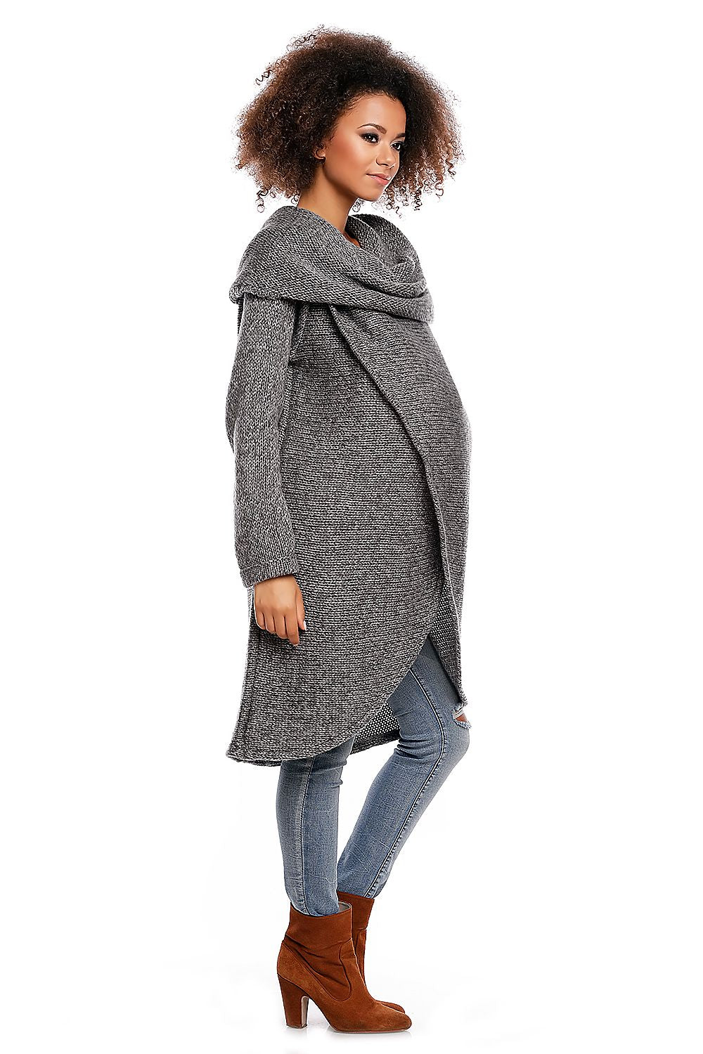  Pregnancy sweater model 84290 PeeKaBoo 