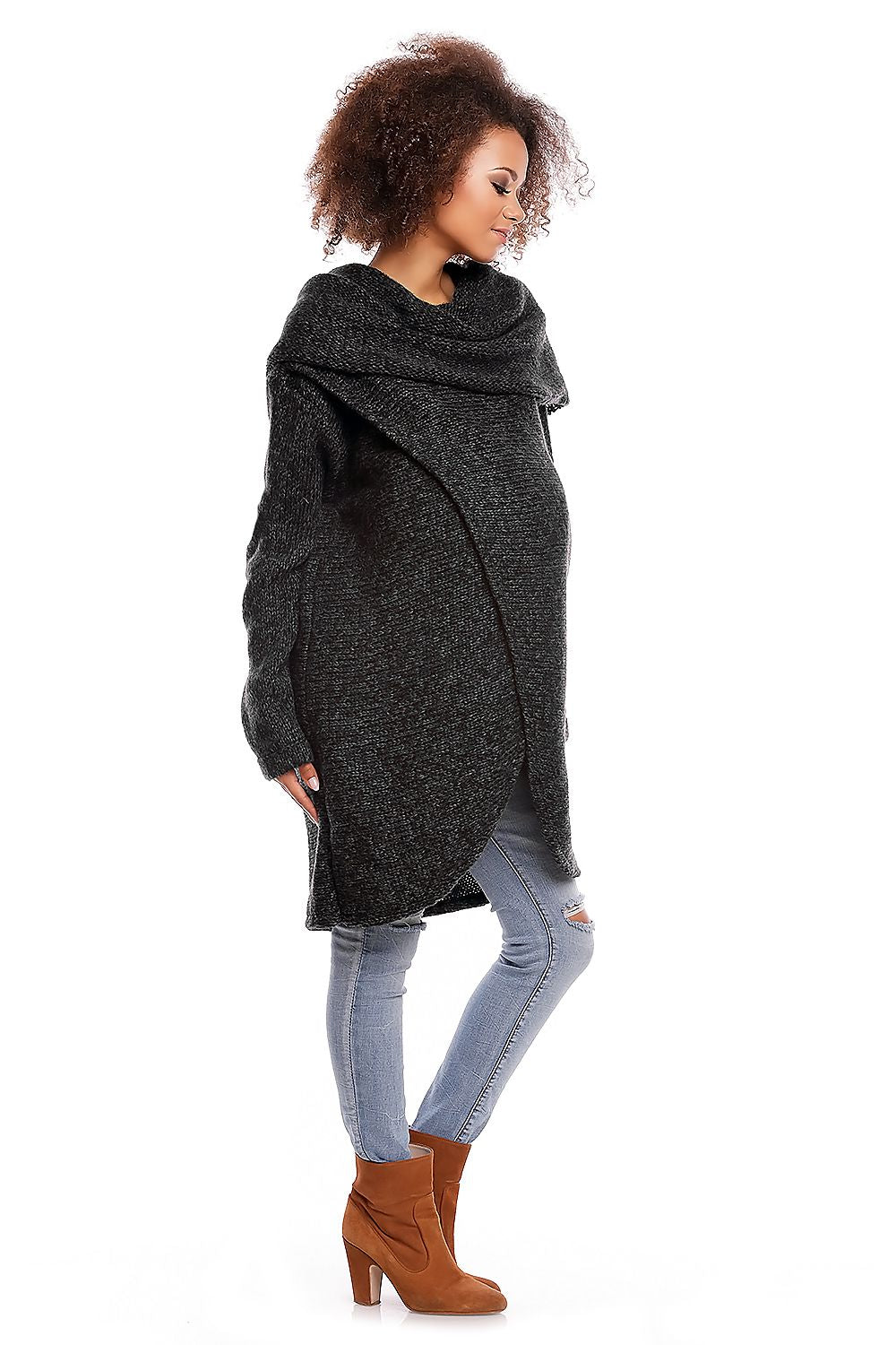  Pregnancy sweater model 84291 PeeKaBoo 