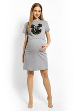  maternity nightgown model 113180 PeeKaBoo 