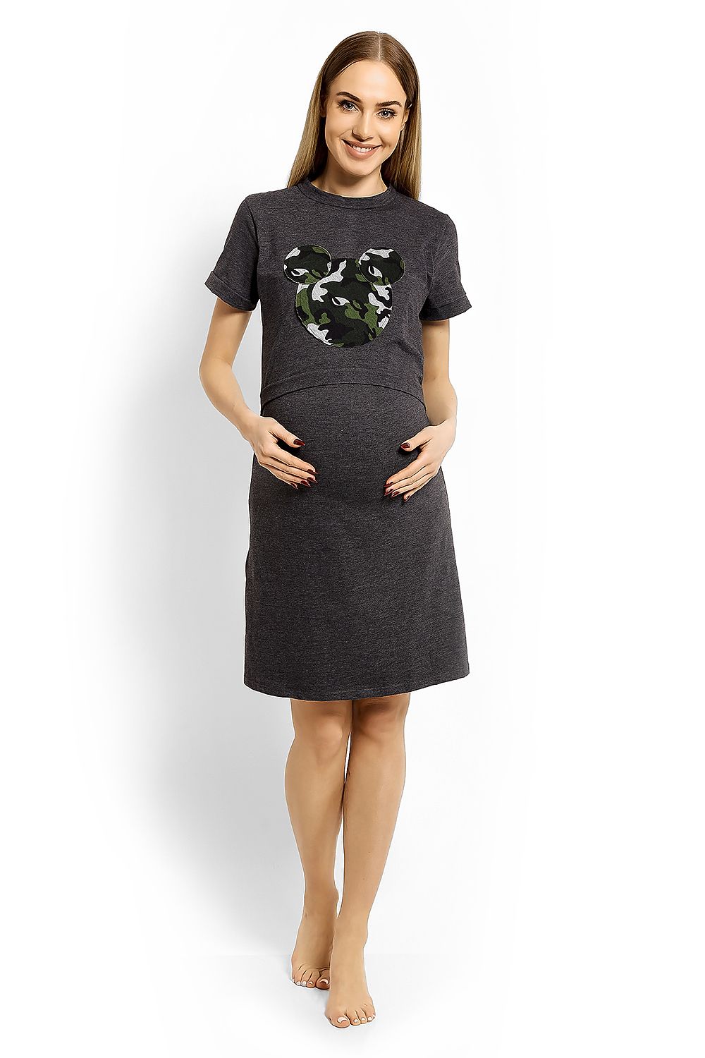  maternity nightgown model 113181 PeeKaBoo 