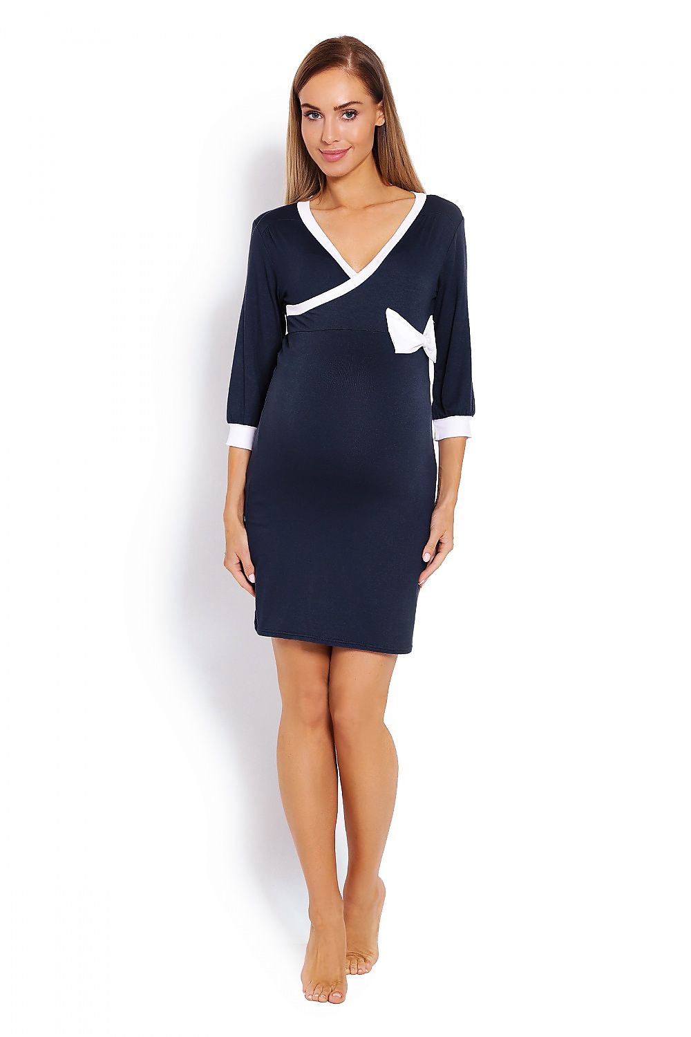  maternity nightgown model 122953 PeeKaBoo 
