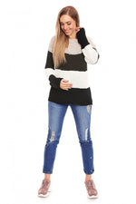 Pregnancy sweater model 132018 PeeKaBoo 