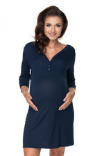 maternity nightgown model 138230 PeeKaBoo 