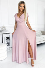  Long dress model 179047 Numoco 