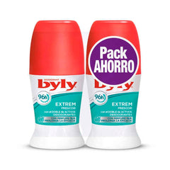 Roll-On Deodorant Extrem Frescor Byly (2 x 50 ml) -  Beauty, Bathing and personal hygiene -  Byly.