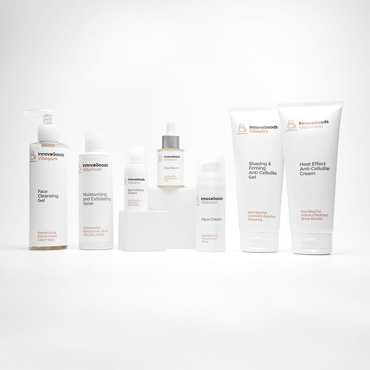 Shaping and Firming Anti-cellulite Gel Kombucha Vibeslim InnovaGoods 200 ml -  Beauty, Skin care -  InnovaGoods.